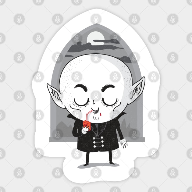 Nosferatu Sticker by ppmid